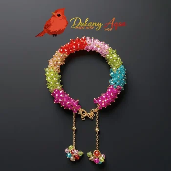 Multi Color Gajra Bracelet