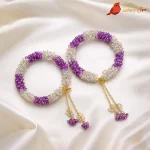 white and purple